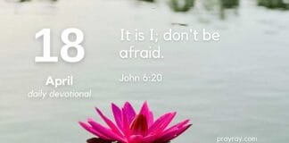 Where Is Your Shore? – Daily Devotional for April 18 Where Is Your Shore?Daily Devotional for April 18
