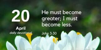 The Strange Paradox – Daily Devotional for April 20 The Strange Paradox Daily Devotional for April 20