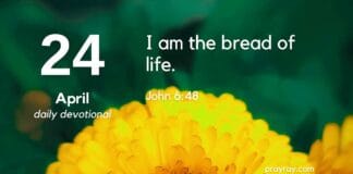 The Main Course of the Soul – Daily Devotional for April 24 Main Course of the Soul Daily Devotional for April 24