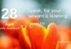 The Frequency of Faith – Daily Devotional for April 28 Frequency of Faith Daily Devotional for April 28