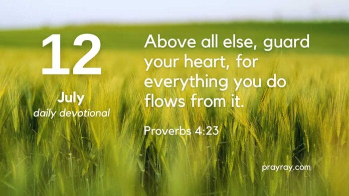 Cultivating a Tidy Heart – Daily Devotional for July 12 Cultivating a Tidy Heart daily Devotional for July 12