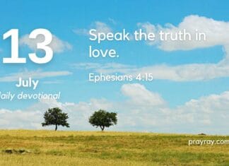 The Sword of Truth – Daily Devotional for July 13 The Sword of Truth daily Devotional for July 13