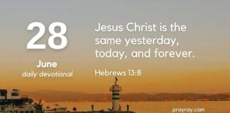 The Fixed Center – Daily Devotional for June 28 The Fixed Center Daily Devotional for June 28
