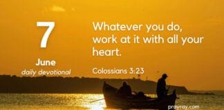 The Everyday Apostle – Daily Devotional for June 7 The Everyday Apostle Daily Devotional for June 7