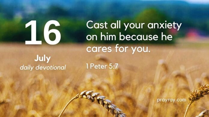 The Burden of Playing God – Daily Devotional for July 16 The Burden of Playing God daily devotional for July 16