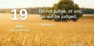 The Courage to Let Be – Daily Devotional for July 19 The Courage to Let Be – Daily Devotional for July 19