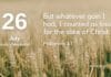 The Joy of the Great Exchange – Daily Devotional for July 26 The Joy of the Great Exchange daily Devotional for July 26