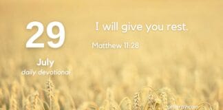 Beyond Spiritual Exhaustion – Daily Devotional for July 29 Spiritual Exhaustion – Daily Devotional for July 29