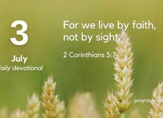 The Fragility of Sight – Daily Devotional for July 3 The Fragility of Sight daily Devotional for July 3
