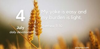 The Freedom of Presence – Daily Devotional for July 4 The Freedom of Presence daily Devotional for July 4