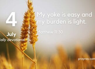 The Freedom of Presence – Daily Devotional for July 4 The Freedom of Presence daily Devotional for July 4