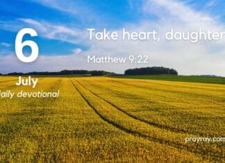 The Courage to Touch the Hem – Daily Devotional for July 6 The Courage to Touch the Hem Daily Devotional for July 6