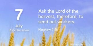 The Eyes of the Master – Daily Devotional for July 7 The Eyes of the Master daily Devotional for July 7