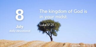 The Proclamation of Presence – Daily Devotional for July 7 The Proclamation of Presence daily Devotional for July 7