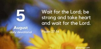 The Purpose of His Silence – Daily Devotional for August 5 The Purpose of His Silence – Daily Devotional for August 5